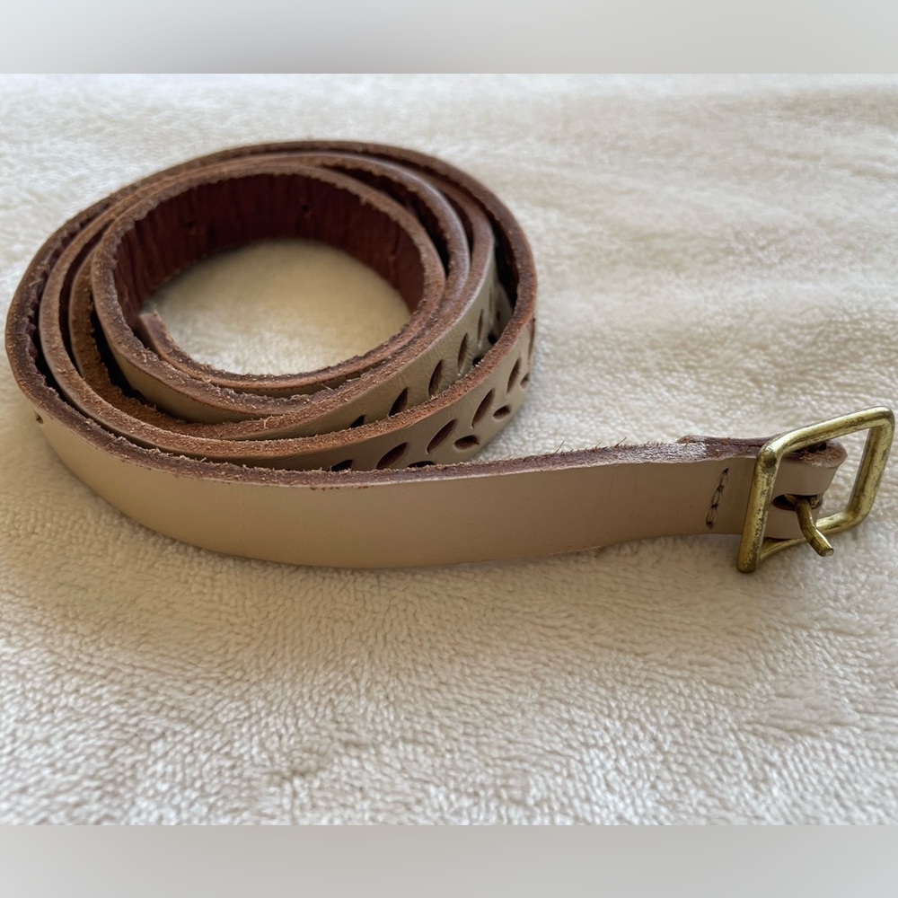 J Crew Tan Belt
